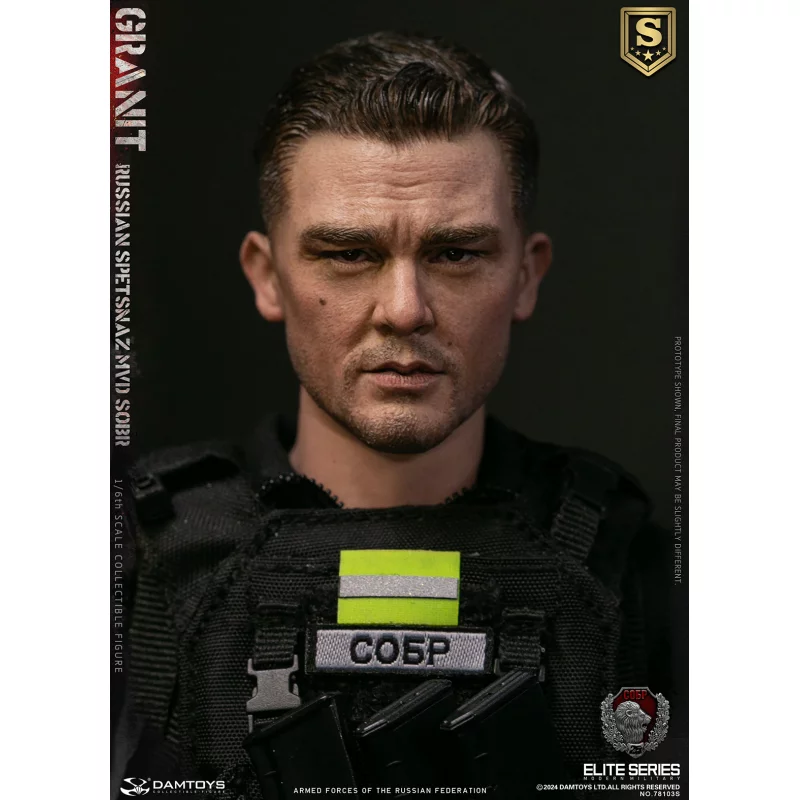 Russian Spetsnaz Mvd Sobr Granit Special Edition Collectible Action Figurine 1/6 78103 DAMTOYS