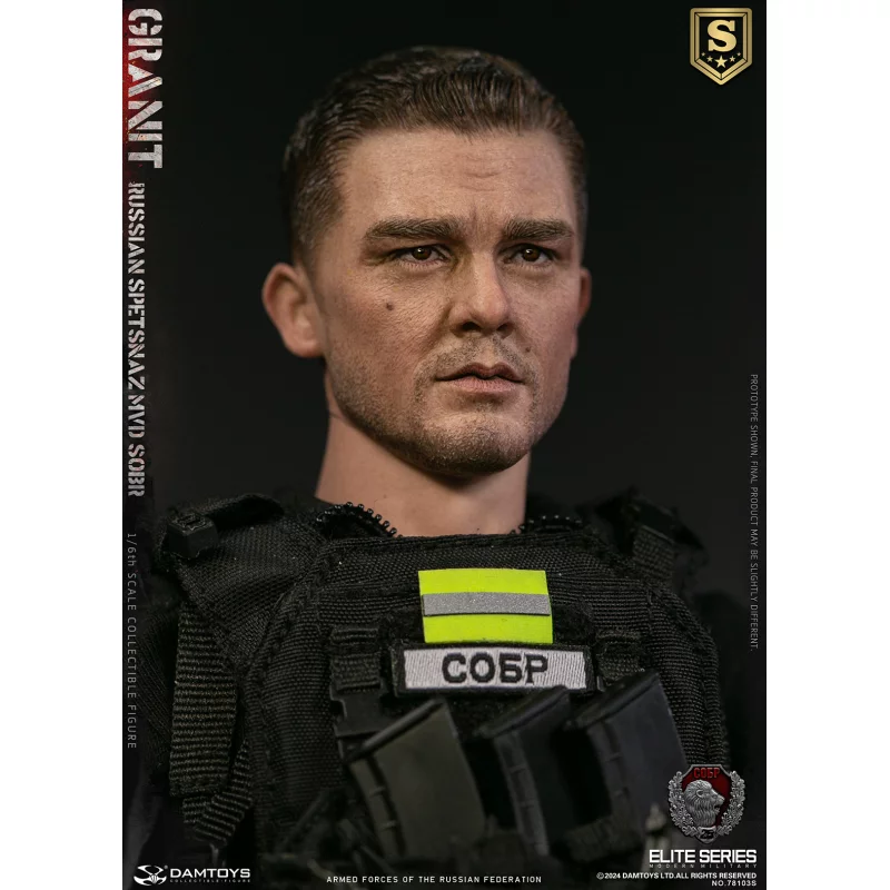 Russian Spetsnaz Mvd Sobr Granit Special Edition Collectible Action Figurine 1/6 78103 DAMTOYS