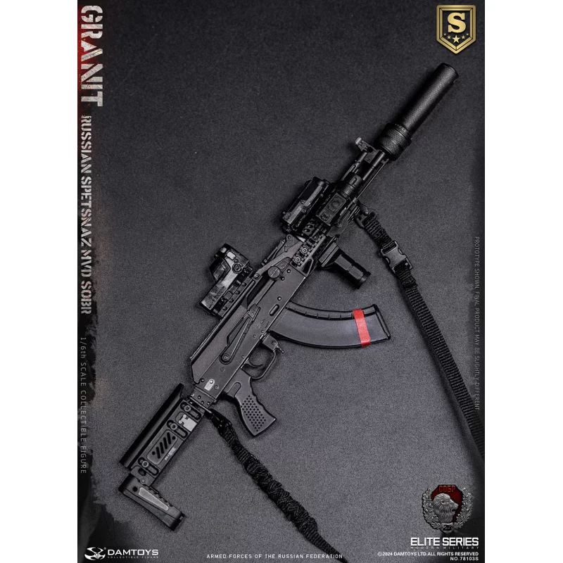 Russian Spetsnaz Mvd Sobr Granit Special Edition Collectible Action Figurine 1/6 78103 DAMTOYS