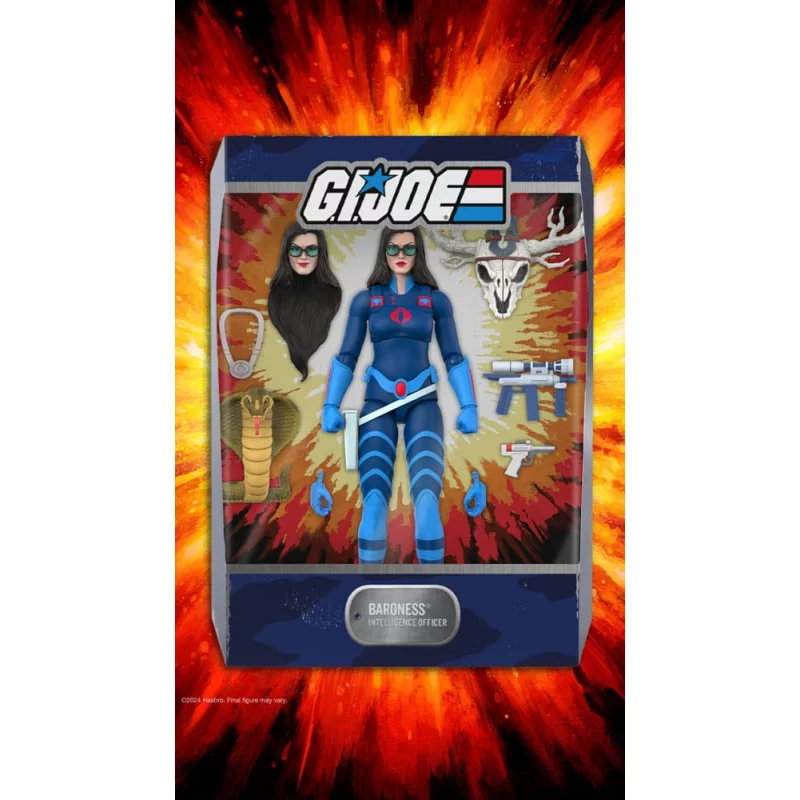 GI Joe Action Figure Ultimates Baroness (Dark Blue) Wave 6 18cm