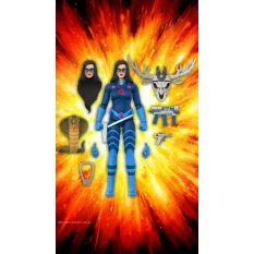 GI Joe Action Figure Ultimates Baroness (Dark Blue) Wave 6 18cm