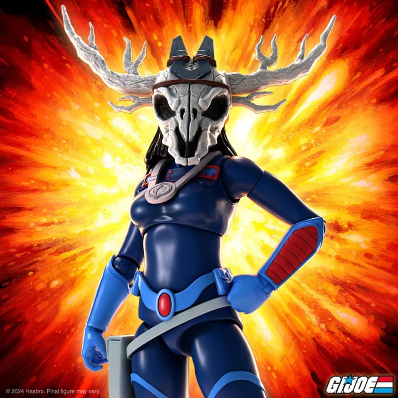 GI Joe Action Figure Ultimates Baroness (Dark Blue) Wave 6 18cm