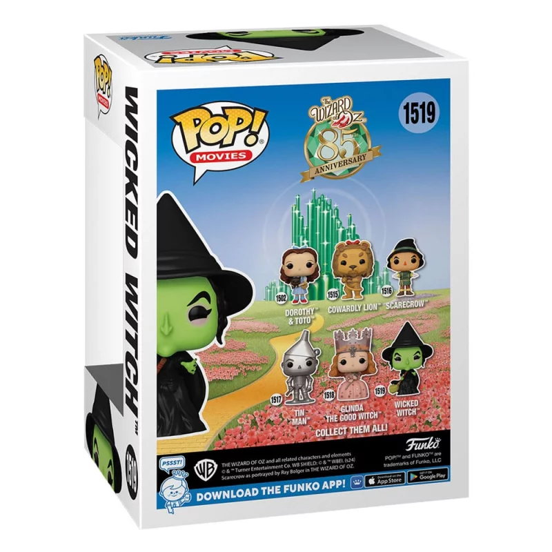 Le Magicien d&#039;Oz POP! Movies La méchante sorcière de l&#039;Ouest Figurine 10cm N°1519