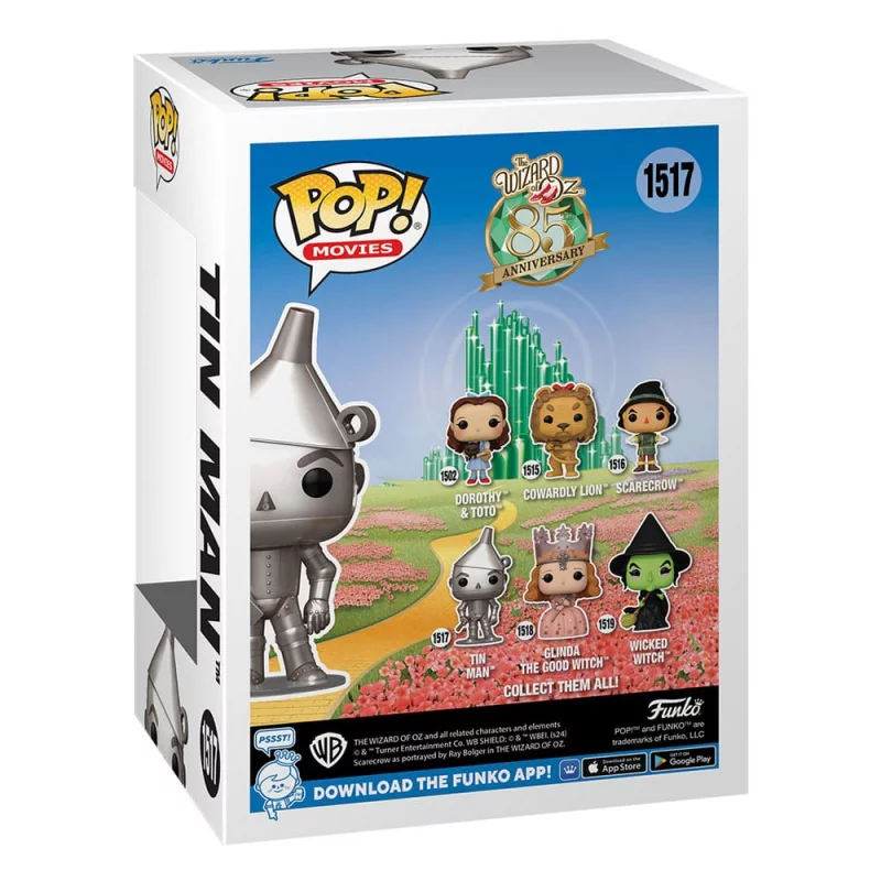 Le Magicien d&#039;Oz POP! Movies l&#039;Homme de fer-blanc Figurine 10cm N°1517