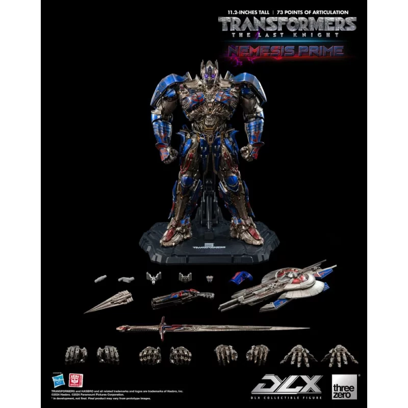Transformers: The Last Knight Action Figure DLX Nemesis Prime 28cm