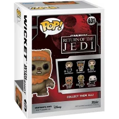 Star Wars POP! Movies Wicket with Slingshot Convention Exclusive Figurine 10cm N°631