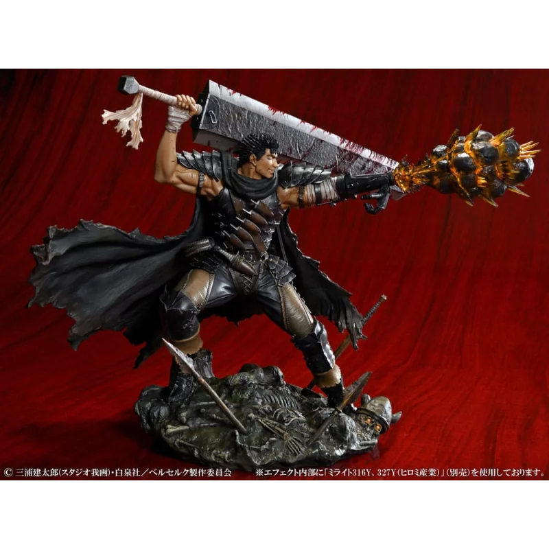 Berserk Figurine 1/7 Guts Black Swordsman Ver. 26cm
