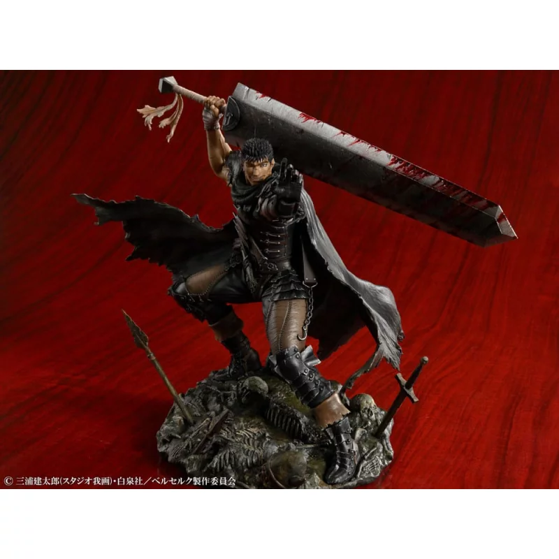 Berserk Figurine 1/7 Guts Black Swordsman Ver. 26cm