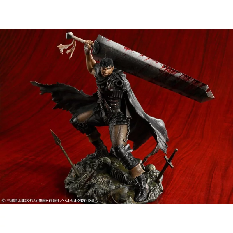 Berserk Figurine 1/7 Guts Black Swordsman Ver. 26cm