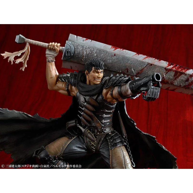 Berserk Figurine 1/7 Guts Black Swordsman Ver. 26cm
