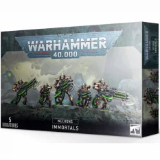 Warhammer 40k Paintable Figures Necrons Immortals