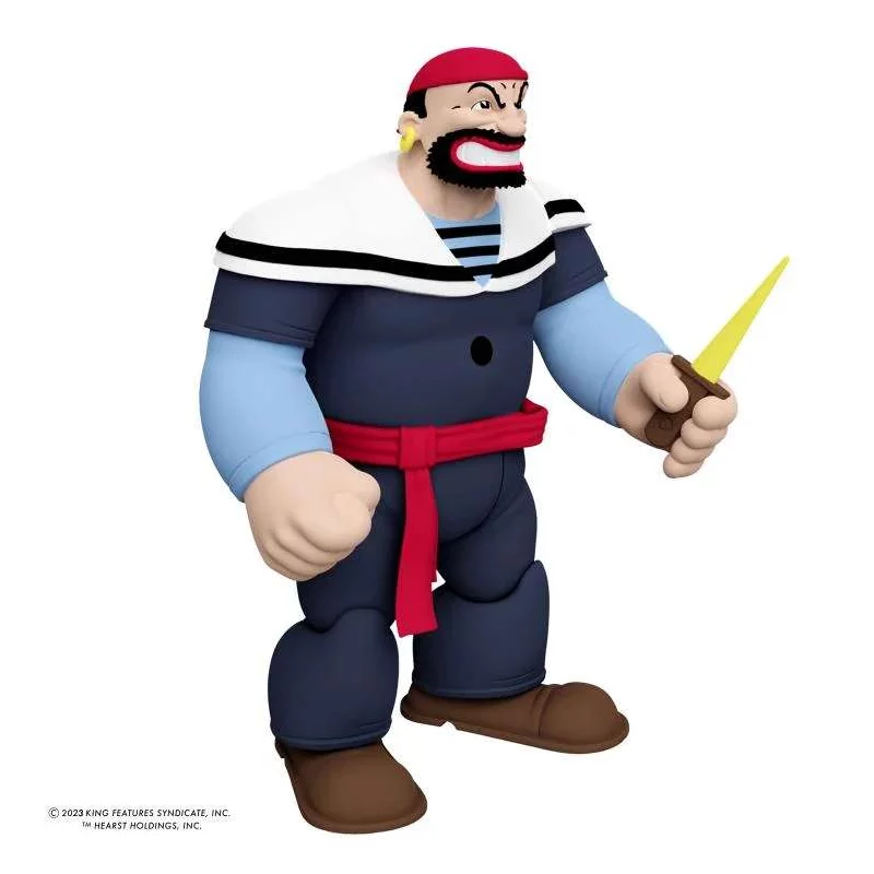 Popeye Action Figurine Power Stars Bluto Sindbad 12cm