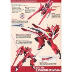 NG Gundam Maquette 1/100 Seed Destiny ZGMF-X23S Saviour Gundam n°14
