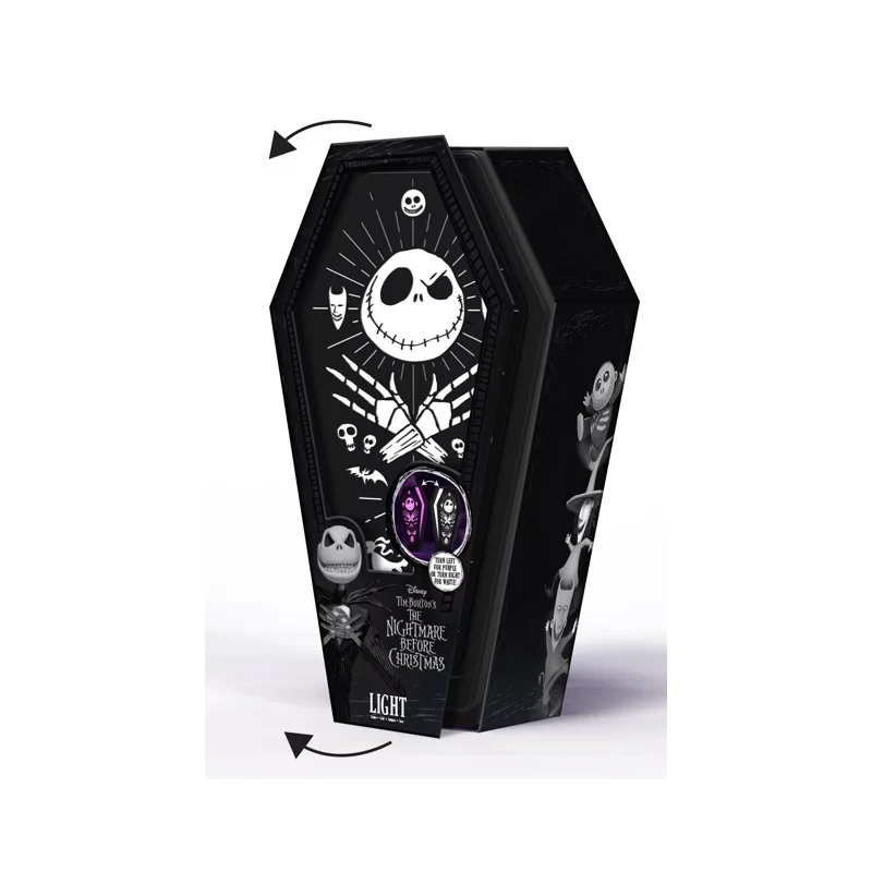 Nightmare Before Christmas Lamp Cercueil 23cm