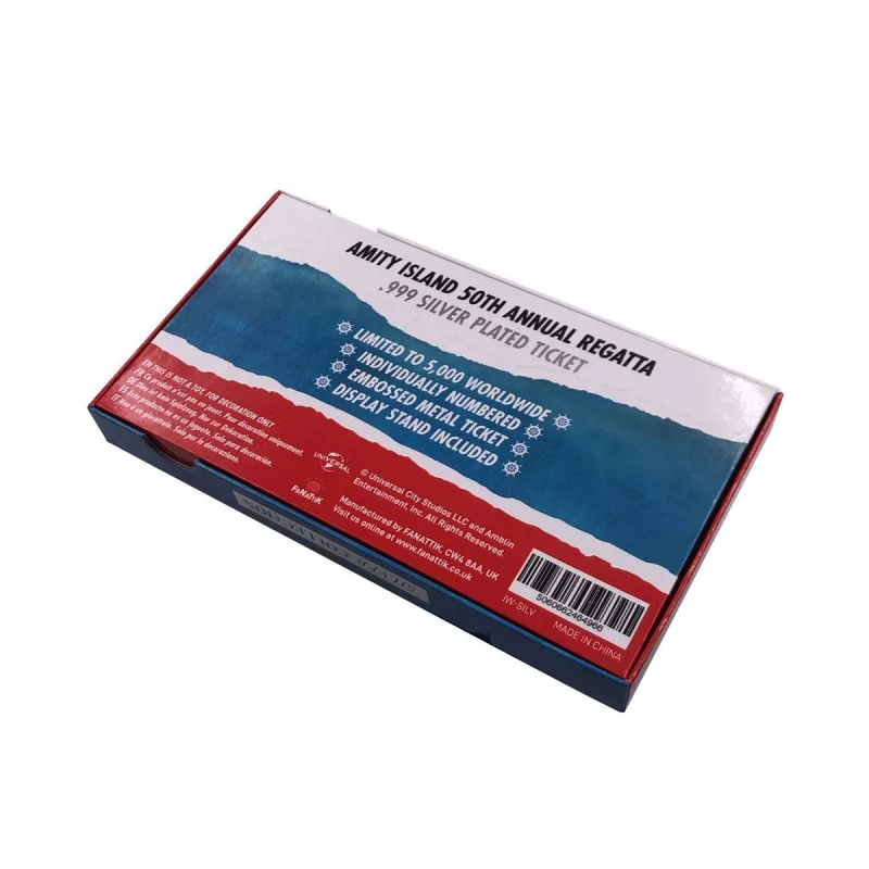 Les Dents de la Mer Réplique Regatta Ticket Limited Edition (plaqué argent)