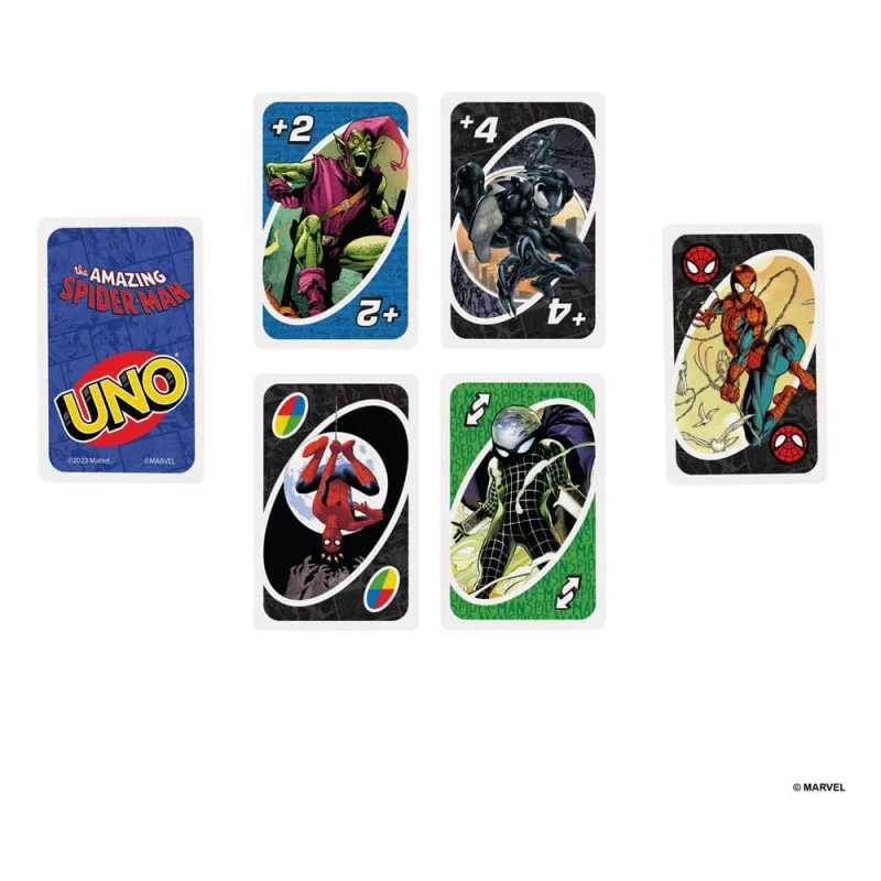 The Amazing Spider-Man Jeu de Cartes UNO