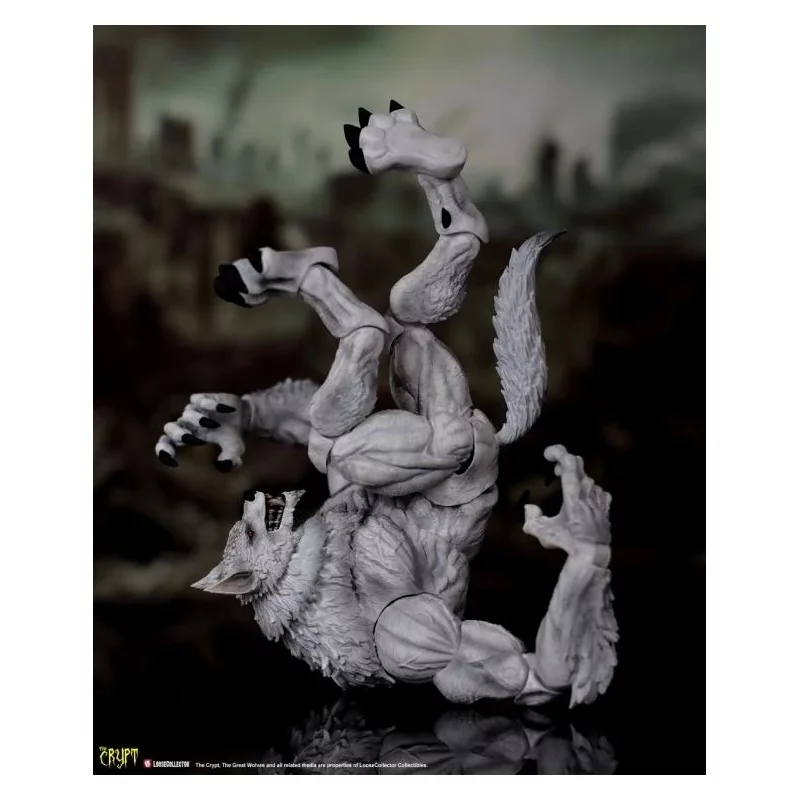 The Crypt Great Wolves Vozlak White Action Figure Executive