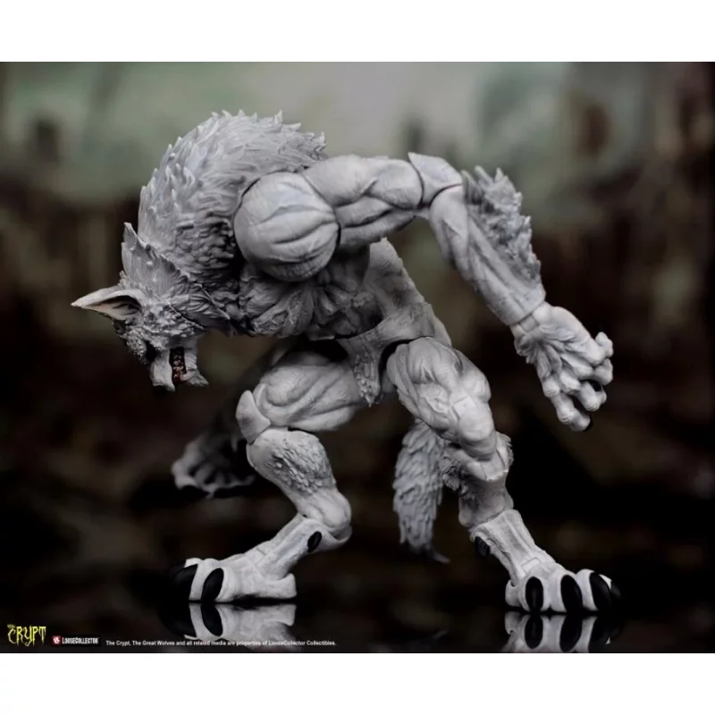 The Crypt Great Wolves Vozlak White Action Figure Executive