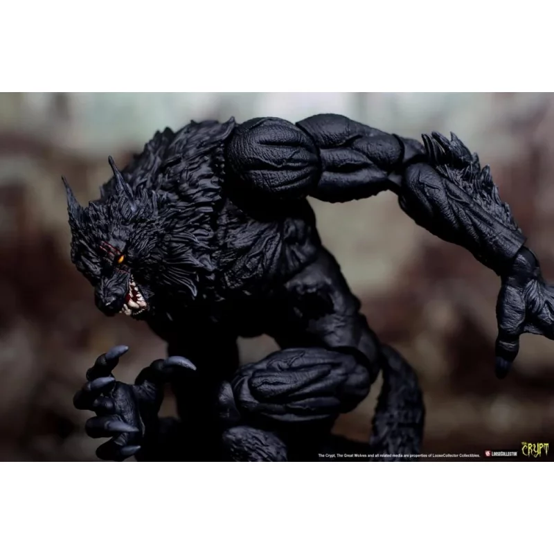 The Crypt Great Wolves Dilim Black Action Figure Executive