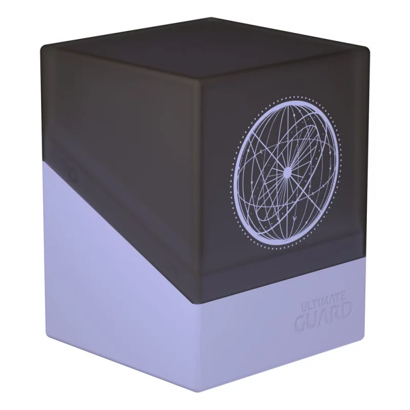 Ultimate Guard Exclusive Boulder Druidic Secrets 100+, Deck Case pour 100 cartes TCG à double manchon, Arbor, stockage sécurisé et durable pour jeux de cartes à collectionner