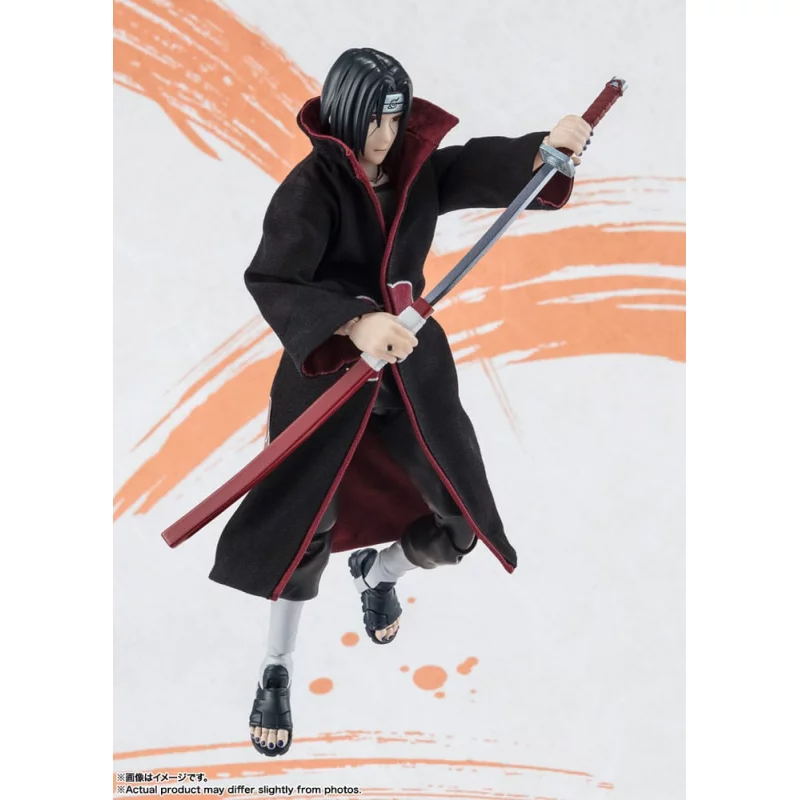 Naruto Shippuden Action Figurine S.H. Figuarts Itachi Uchiha Naruto OP99 Edition 15cm