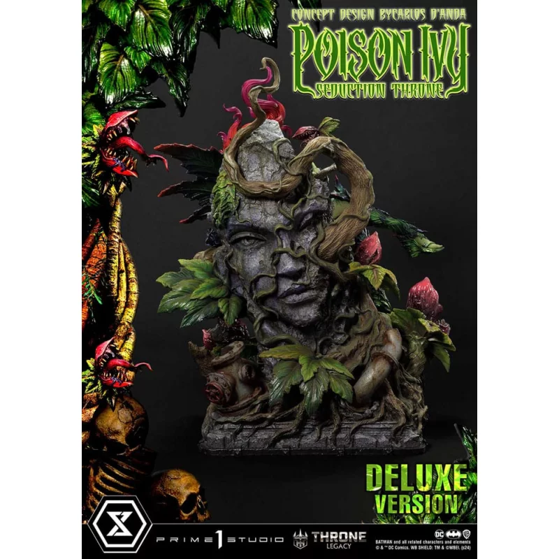 DC Comics Statue 1/4 Batman Poison Ivy Seduction Throne Deluxe Version 55cm
