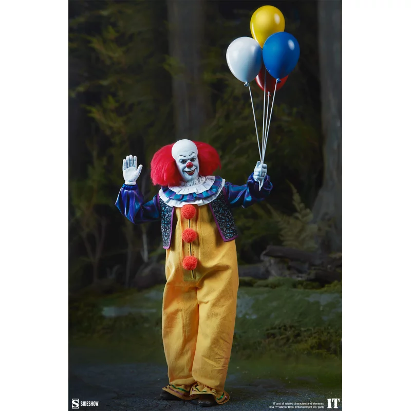 IT Ça: 1990 Stephen King Pennywise 1/6  Collectible Action Figurine 30cm