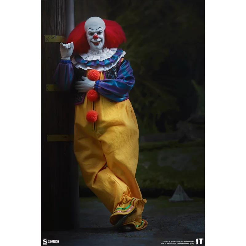 IT Ça: 1990 Stephen King Pennywise 1/6  Collectible Action Figurine 30cm
