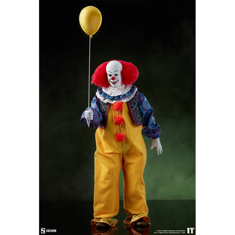 IT Ça: 1990 Stephen King Pennywise 1/6  Collectible Action Figurine 30cm