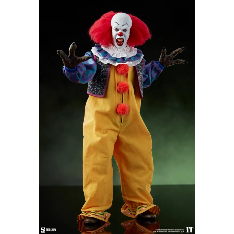 IT Ça: 1990 Stephen King Pennywise 1/6  Collectible Action Figurine 30cm