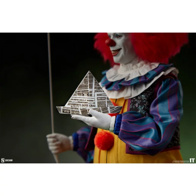 IT Ça: 1990 Stephen King Pennywise 1/6  Collectible Action Figurine 30cm