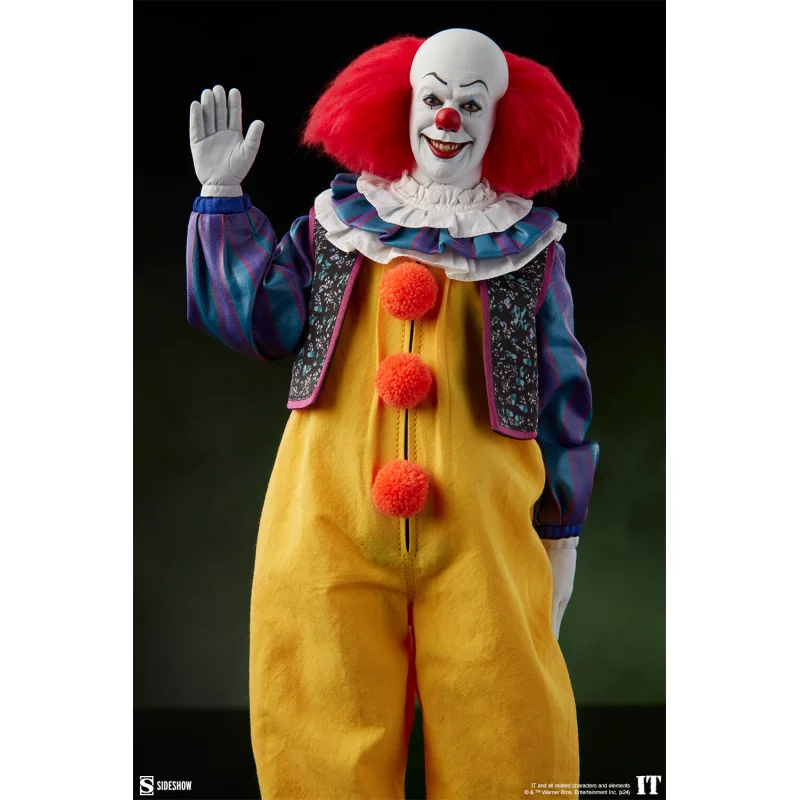 IT Ça: 1990 Stephen King Pennywise 1/6  Collectible Action Figurine 30cm