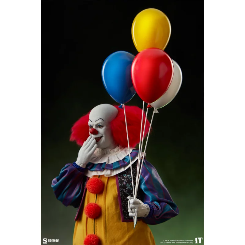 IT Ça: 1990 Stephen King Pennywise 1/6  Collectible Action Figurine 30cm