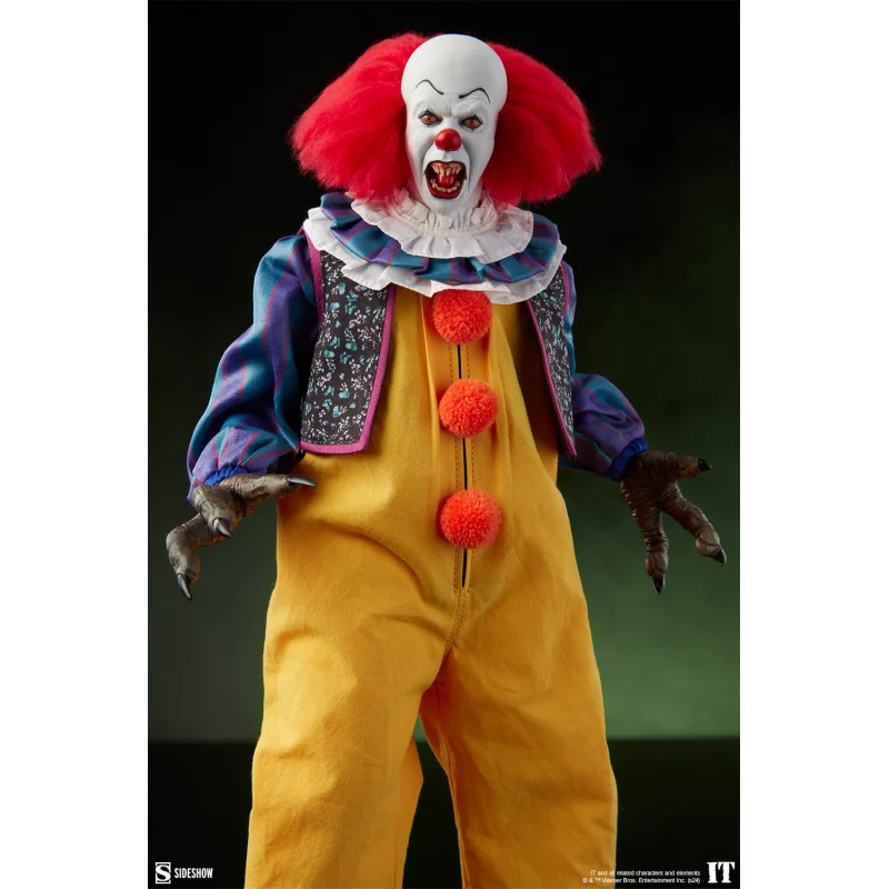 IT Ça: 1990 Stephen King Pennywise 1/6  Collectible Action Figurine 30cm