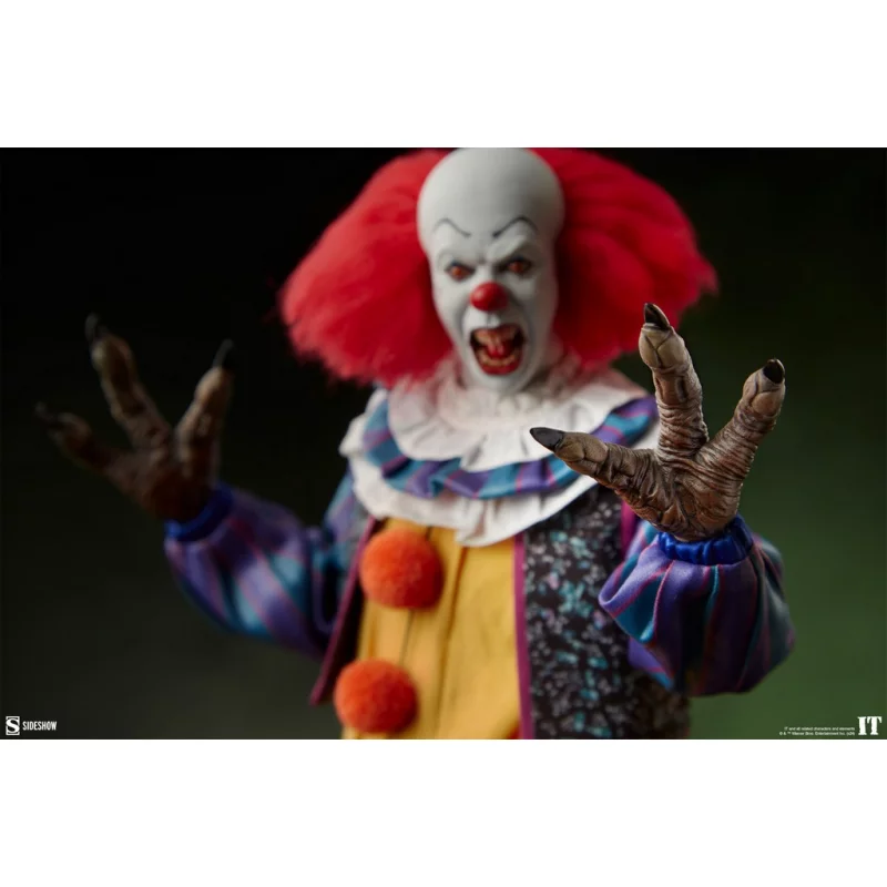 IT Ça: 1990 Stephen King Pennywise 1/6  Collectible Action Figurine 30cm