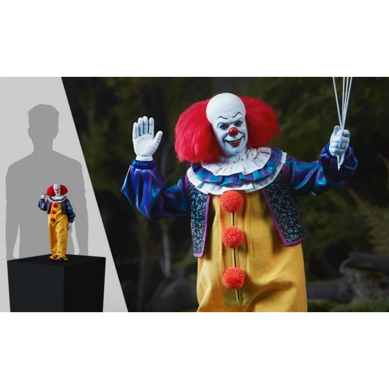 IT Ça: 1990 Stephen King Pennywise 1/6  Collectible Action Figurine 30cm