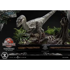 Jurassic Park III Statue 1/6 Velociraptor Female Bonus Version 44cm