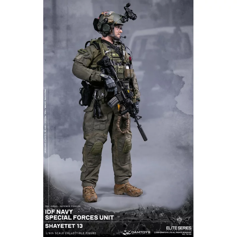 IDF Navy special forces unit Shayetet 13 Collectible Action Figurine 1/6 78104 DAMTOYS