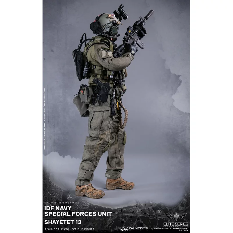 IDF Navy special forces unit Shayetet 13 Collectible Action Figurine 1/6 78104 DAMTOYS