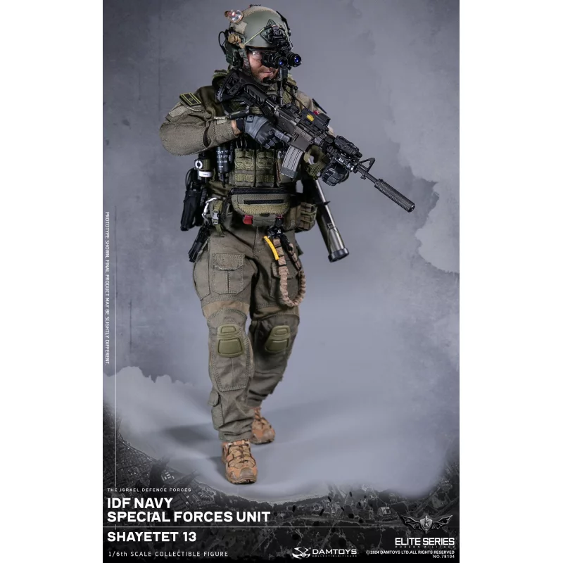 IDF Navy special forces unit Shayetet 13 Collectible Action Figurine 1/6 78104 DAMTOYS