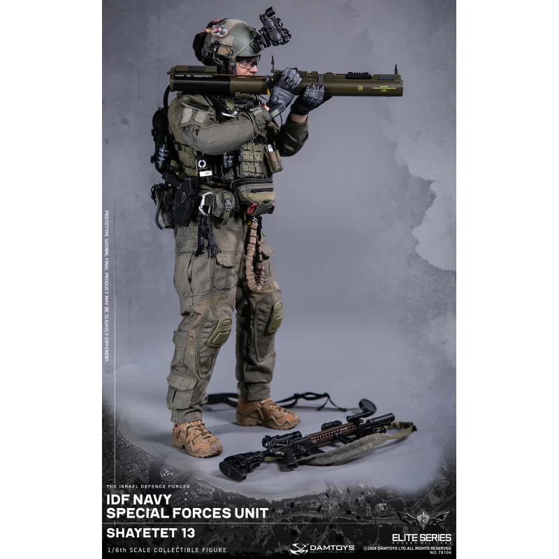IDF Navy special forces unit Shayetet 13 Collectible Action Figurine 1/6 78104 DAMTOYS