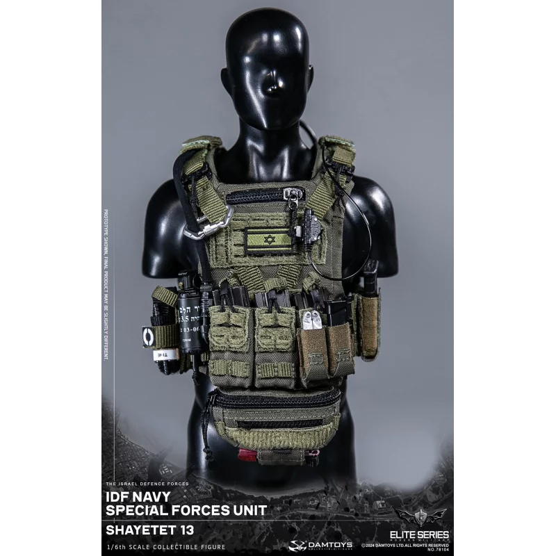 IDF Navy special forces unit Shayetet 13 Collectible Action Figurine 1/6 78104 DAMTOYS