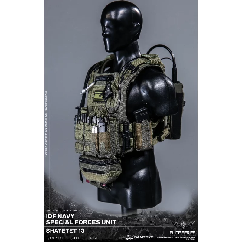 IDF Navy special forces unit Shayetet 13 Collectible Action Figurine 1/6 78104 DAMTOYS