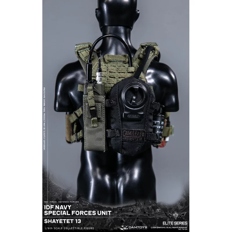 IDF Navy special forces unit Shayetet 13 Collectible Action Figurine 1/6 78104 DAMTOYS