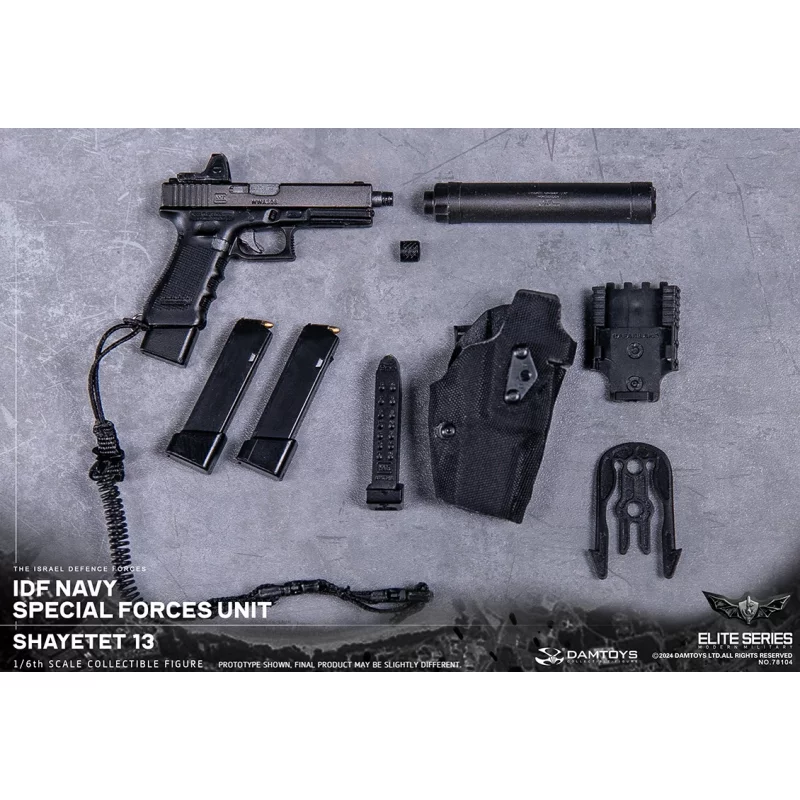 IDF Navy special forces unit Shayetet 13 Collectible Action Figurine 1/6 78104 DAMTOYS