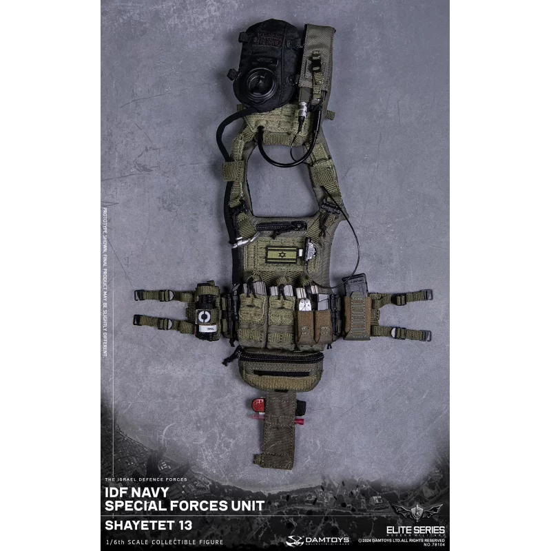 IDF Navy special forces unit Shayetet 13 Collectible Action Figurine 1/6 78104 DAMTOYS