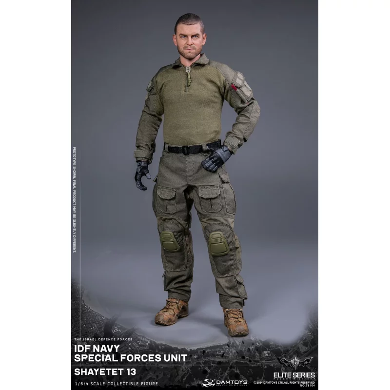 IDF Navy special forces unit Shayetet 13 Collectible Action Figurine 1/6 78104 DAMTOYS