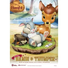 Disney Bambi Statue Master Craft Bambi & Panpan 26cm