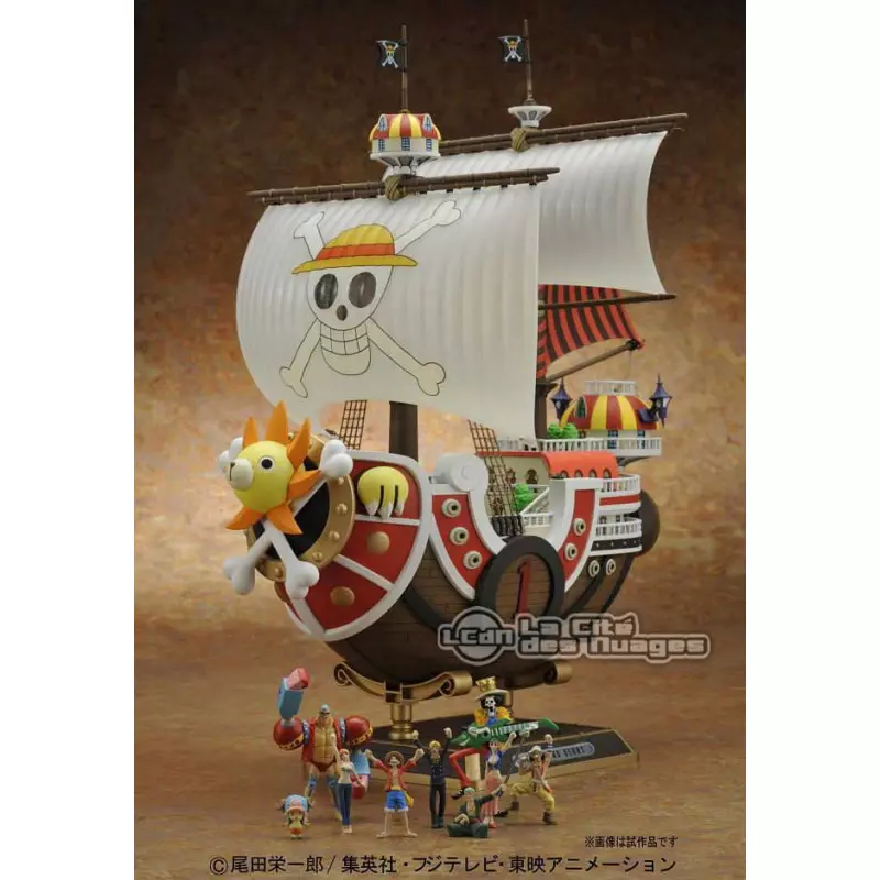Maquette One Piece Thousand Sunny 15cm - Kit à Monter Sans Colle Grand Ship Collection Bandai