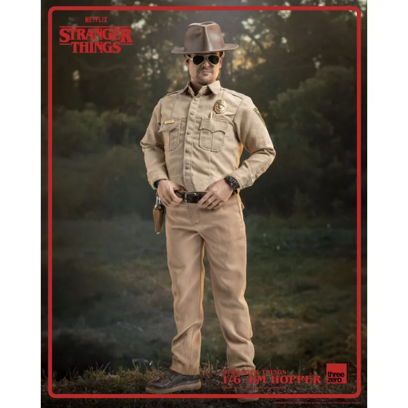 Stranger Things (Season 1) Collectible Action Figurine 1/6 Jim Hopper 32cm